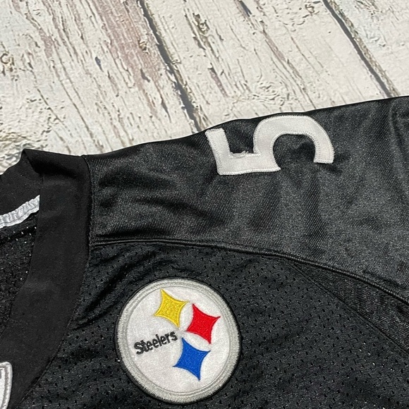 LaMarr Woodley Pittsburgh Steelers Stitched Reebok NFL Football Jersey - Picture 4 of 9